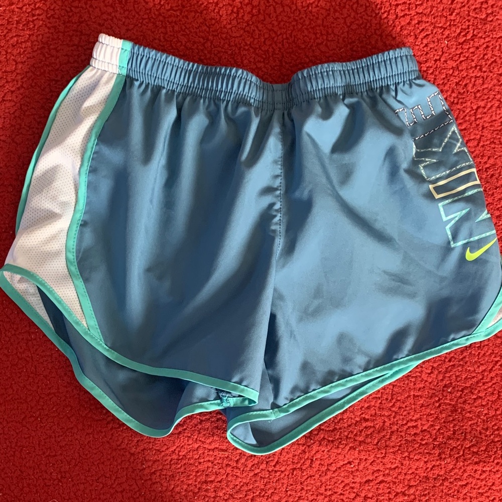 Two Nike dri fit short size M